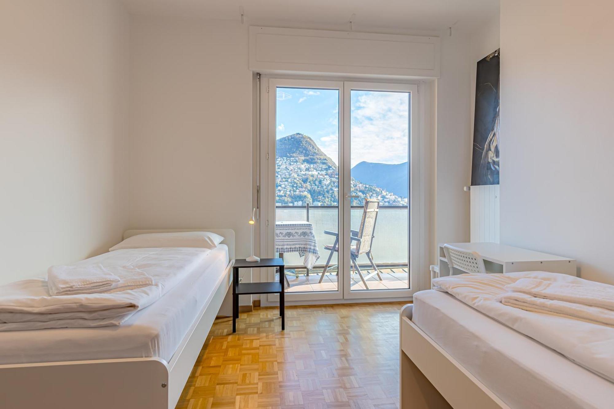 Imperial Of Lugano 4 With A Lake View Behind The Station And 10 Min From The Lake 아파트 외부 사진