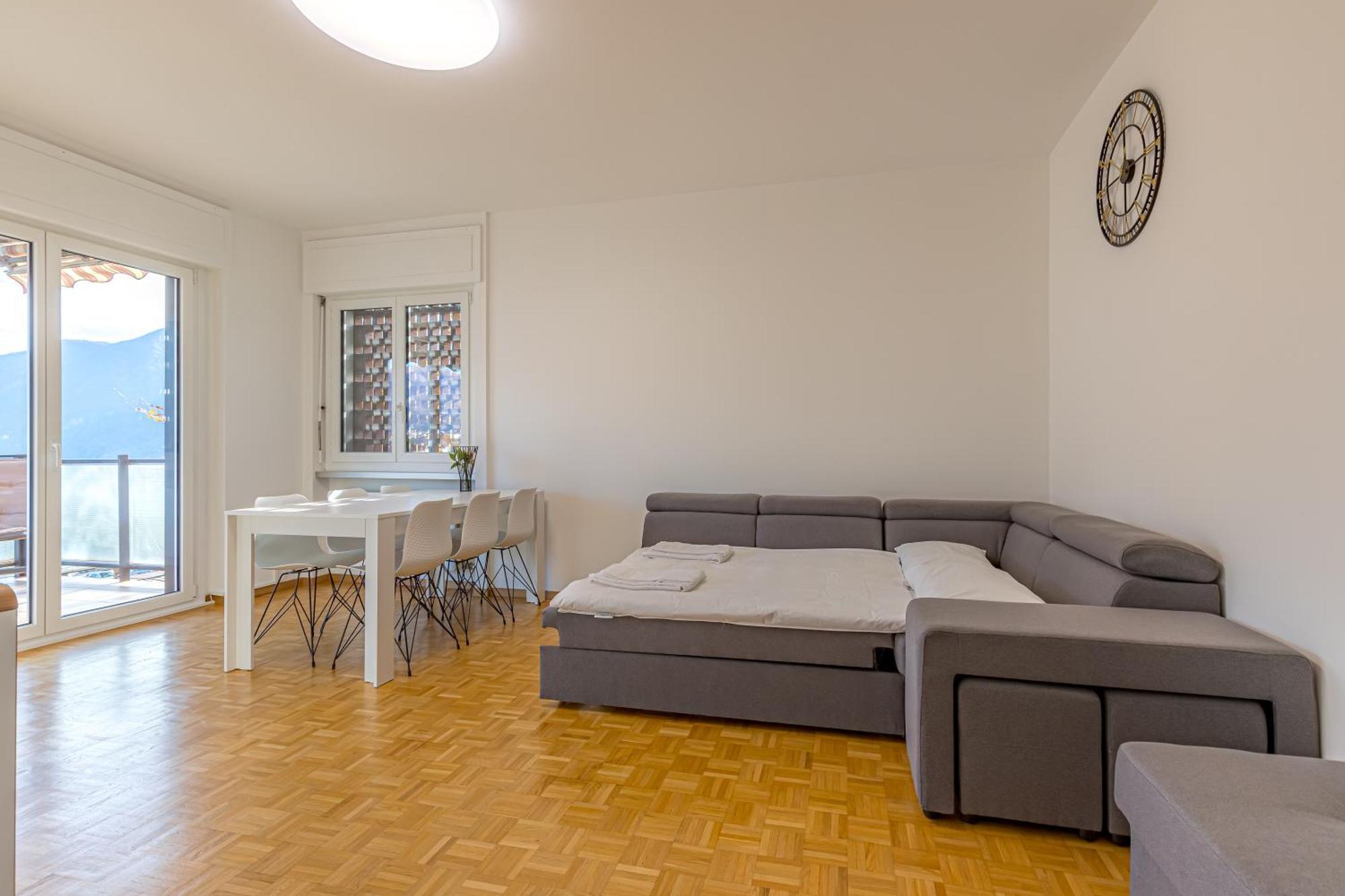 Imperial Of Lugano 4 With A Lake View Behind The Station And 10 Min From The Lake 아파트 외부 사진